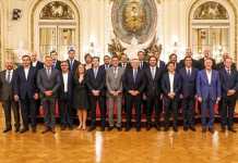 Los gobernadores junto al presidente definen la cuarentena en todo el país