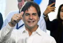 Asumió Luis Lacalle Pou, el nuevo presidente de Uruguay
