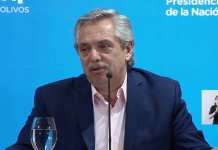 El Presidente Fernández anunció la suspensión de clases y cierre de fronteras
