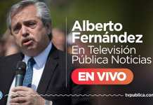 Video: Fernández dijo en la TV Pública que "nadie está exento de este virus"