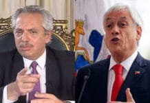 Alberto Fernández dialogó con Sebastián Piñera