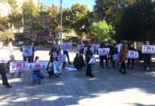 Comerciantes se manifestaron en el centro de San Juan y hubo disturbios con la Policía