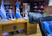 El Gobernador Uñac mantuvo una teleconferencia con el ministro de Transporte de la Nación
