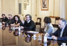 El Gobierno analizó con empresarios y gremialistas la apertura paulatina del aislamiento