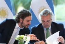 El Presidente Fernández apura proyecto en el Congreso para dar superpoderes a Cafiero