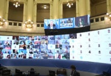 El Senado aprobó 20 decretos del Gobierno en la primera sesión virtual de la historia