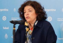 Vizzotti: "El 84% del país no tiene casos hace más de 14 días"