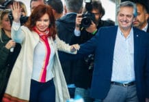 Alberto Fernández está reunido con Cristina Kirchner en la Quinta de Olivos