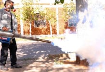 Dengue: intensos operativos de bloqueo y desinfección en la Capital
