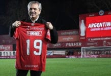Alberto Fernández dijo que "con test rápidos" puede volver el fútbol