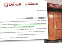 San Juan: dio negativo el hisopado que se le hizo al empleado del Quinto Juzgado de Paz