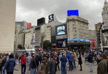 Hubo marchas contra la cuarentena en todo el país