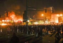 Asesinato de George Floyd: incendian estación de policía de Minneapolis