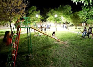 La Ciudad de San Juan intensifica la limpieza de plazas y espacios verdes en el sector norte