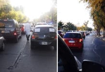 San Juan: multitudinaria caravana de autos y bocinazo en apoyo a los médicos