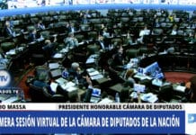 Video: Diputados realiza su primera sesión virtual