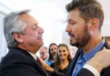 Tinelli le respondió a Alberto Fernández una chicana a San Lorenzo