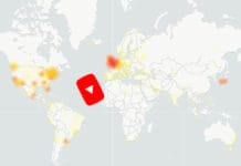 YouTube estuvo caído durante varios minutos en distintas partes del mundo