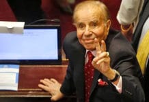 La hija del multimillonario Turco Menem pidió que "recen" por el expresidente