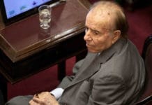 El médico de Menem: "Está bien, en ningún momento estuvo entubado"