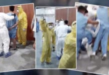 Video: incidentes entre pacientes con coronavirus en un Centro de Aislamiento