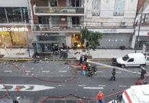 Nuevo foco de fuego en la perfumería de Villa Crespo