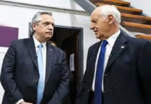 Lavagna visitó al Presidente Fernández y dialogaron sobre economía