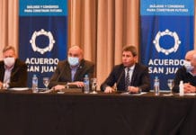 Con 370 propuestas, terminó la etapa de mesas sectoriales del Acuerdo San Juan