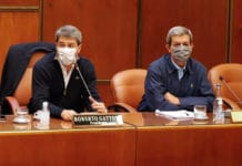 El Gobernador Uñac y Gattoni estuvieron con el Comité Covid-19 y ponderaron el trabajo de sus integrantes