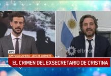 Duro cruce entre Diego Leuco y Santiago Cafiero por el crimen de Gutiérrez