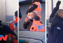 El inicio de la polémica: así fue la tensa conversación entre Berni y el policía de la PFA