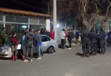 Alta joda: un grupo de 20 jóvenes estaban de fiesta violando el distanciamiento social en San Juan