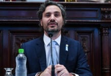 Cafiero brinda su primer informe de gestión ante la Cámara de Diputados