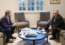 El Gobernador Uñac se reunió con el Presidente Fernández