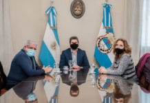 El Gobernador Uñac analizó las políticas sociales de San Juan con un diputado del Frente Grande