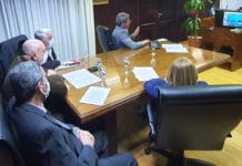 El Gobernador Uñac mantuvo una videoconferencia con los ministros Kulfas, Guzmán y De Pedro