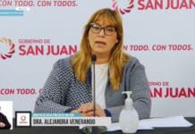 San Juan: mirá la conferencia de prensa que ofreció la Ministra de Salud Alejandra Venerando