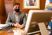 El Intendente Baistrocchi mantuvo una videoconferencia con el Ministerio de Trabajo de Nación