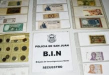 Recuperan colección numismática que los cacos habían robado al Museo Mancini