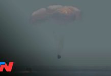 Los astronautas de la misión de SpaceX y la NASA volvieron a la Tierra