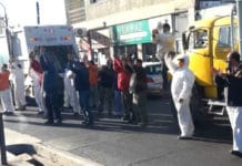 Emocionante abrazo de recolectores de Capital al Hospital Rawson