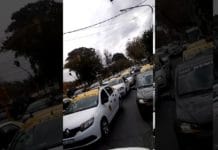 Bocinazo de remises y taxis en San Juan: reclamaron que el Gobierno tome medidas