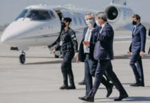 El Gobernador Uñac recibió al Presidente Fernández en su primera visita a San Juan