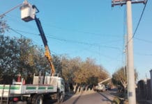 Rivadavia: plan de mejoramiento lumínico y desinfección del departamento
