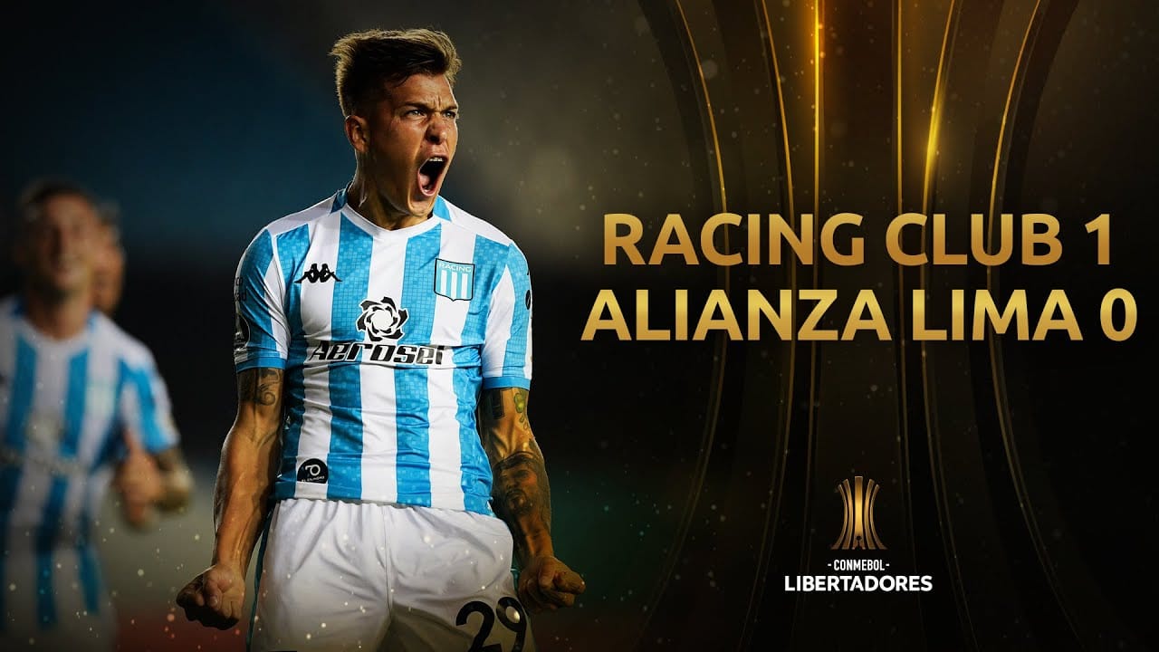 Resumen y goles: Racing le ganó 2 a 0 a Alianza Lima en Perú
