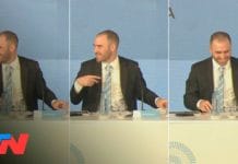 "Yo también puedo sarasear", la estúpida frase del Ministro Guzman sin saber que estaba con el micrófono abierto