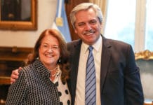 Renunció Alicia Castro enojada por el voto contra Venezuela