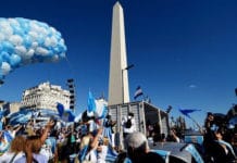 Video: masivo banderazo contra el Gobierno en todas las ciudades del país