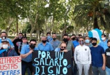 San Juan: choferes de colectivo reclamaron por sueldos dignos