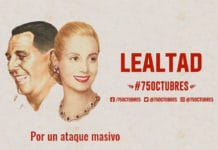 Hackearon a Perón y a Evita y tuvieron que hacer el Día de la Lealtad por redes sociales